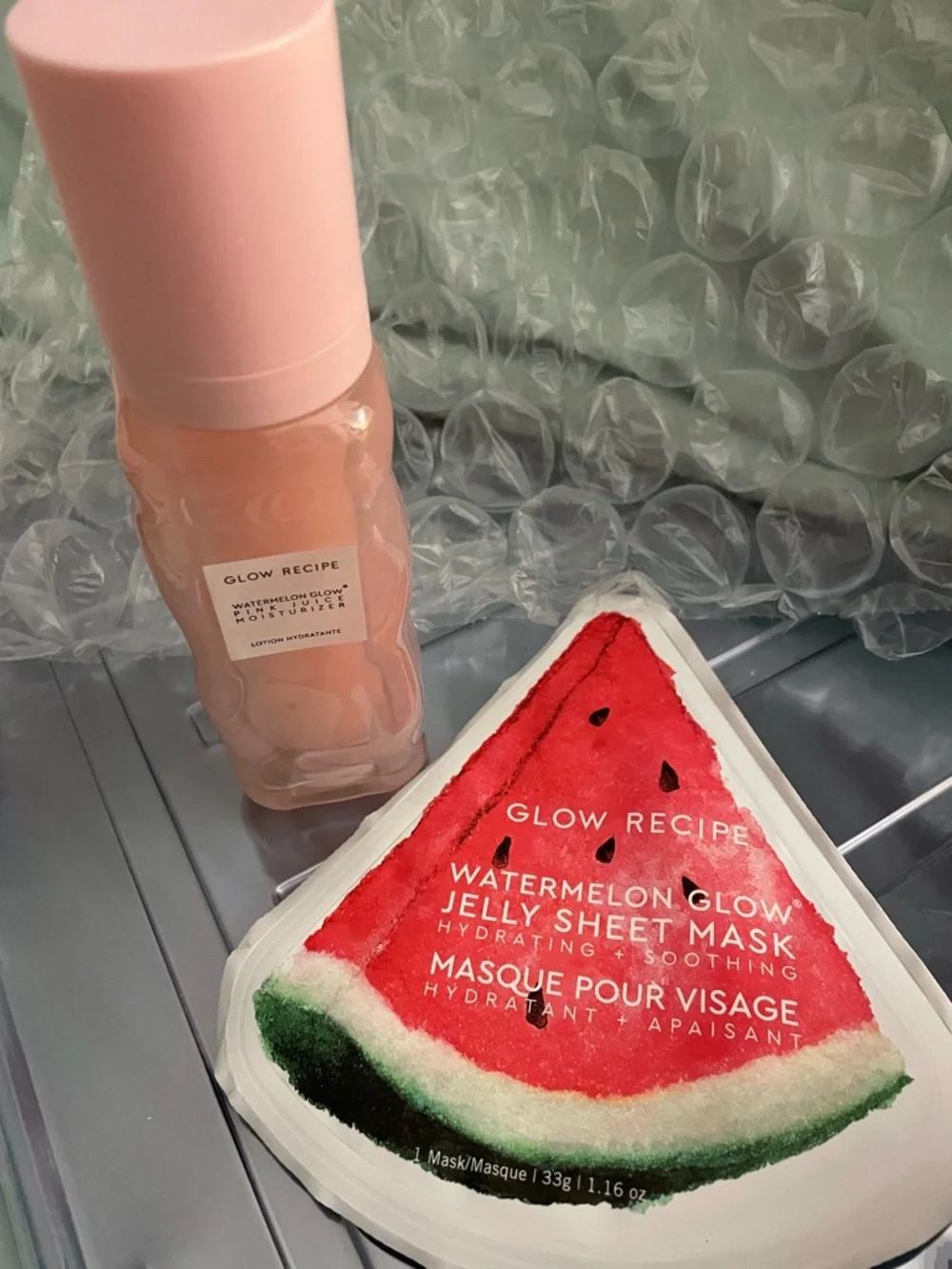 Glow Recipe Watermelon Glow Pink Juice Oil-Free Moisturizer and Jelly Mask